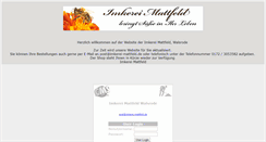 Desktop Screenshot of imkerei-mattfeld.de